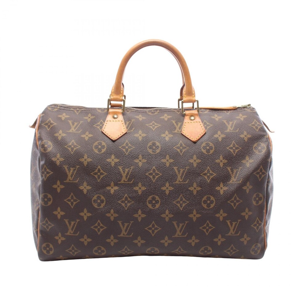 Louis Vuitton Speedy 35 Handbag Canvas #377022L85B